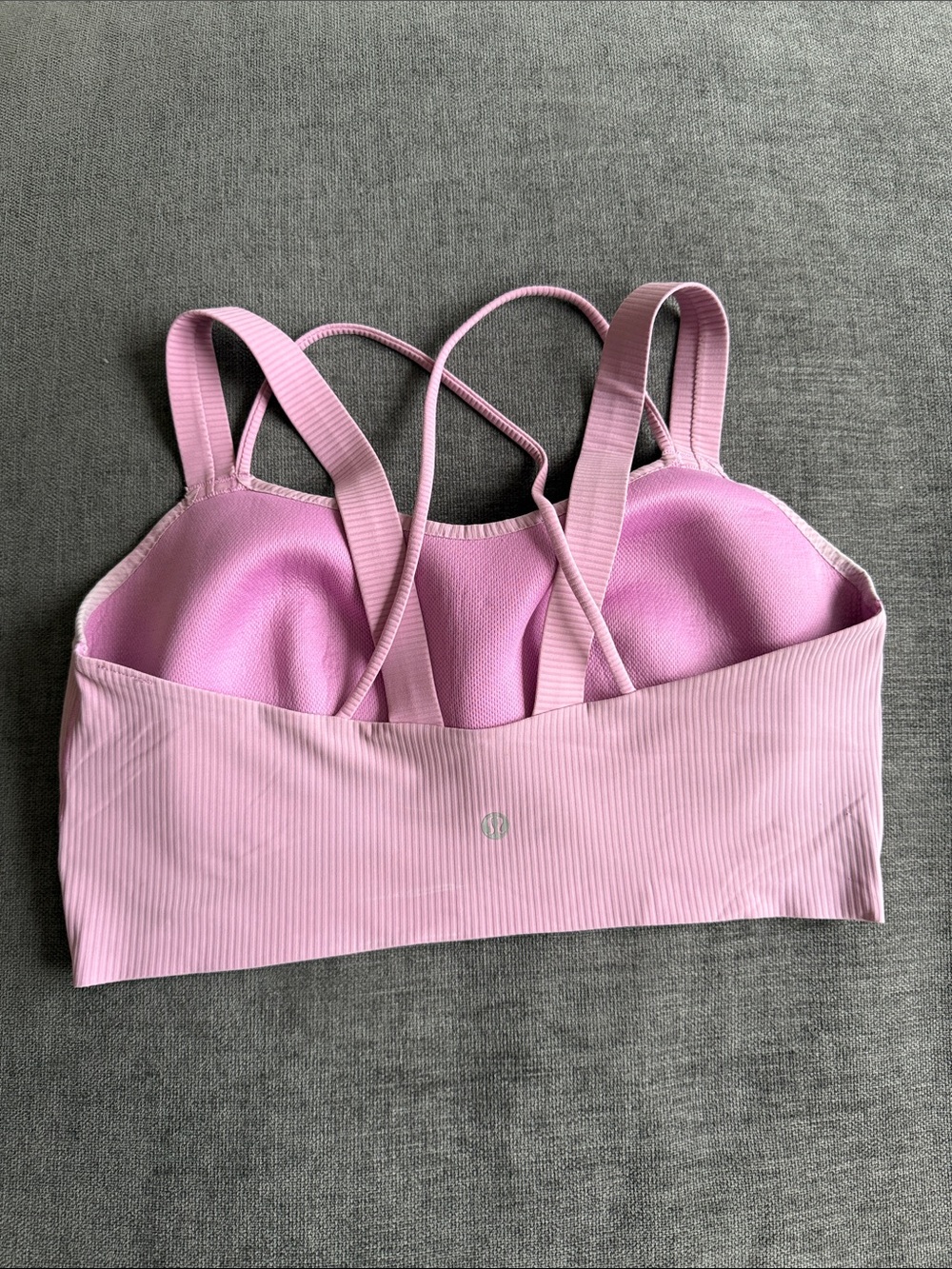 Lululemon like a cloud longline ribbed bra